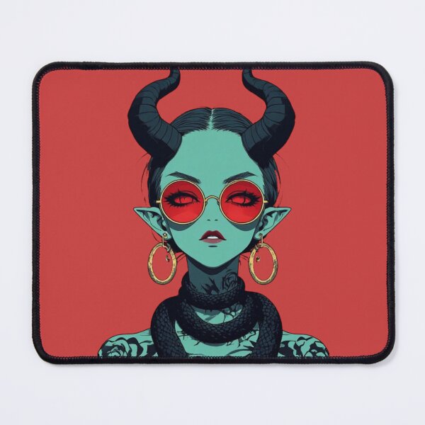 Item preview, Serpentine Succubus: Teal Crimson Gaze designed and sold by Jimakmo.
