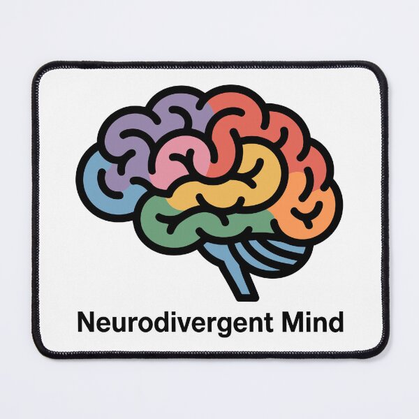 Item preview, Neurodivergent Mind designed and sold by theartfulaspie.