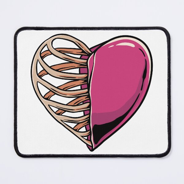 Item preview, Half Heart Skeleton Love designed and sold by MKDSN.