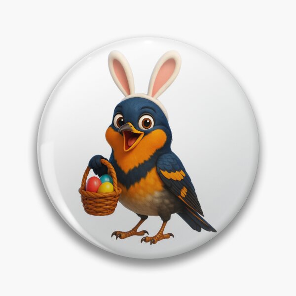 Item preview, Easter Varied Thrush designed and sold by Sillytoe.