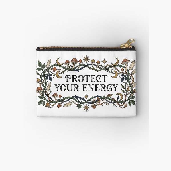 Item preview, Protect Your Energy - Vintage Occult Botanical Art designed and sold by MiaStyleStudio.