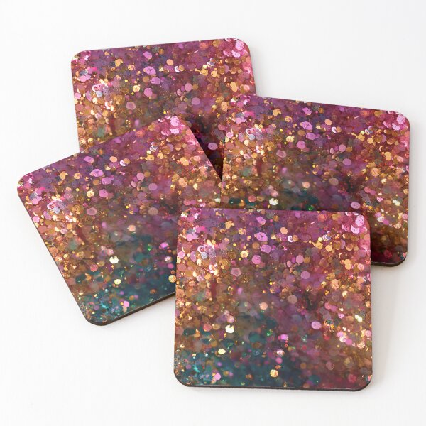 Item preview, Vibrant Rainbow Faux Glitter Sequin Sparkle Background Pattern designed and sold by Nyx Creates.
