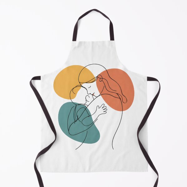 Item preview, The Warmth of a Mother's Embrace: Minimalist Line Art designed and sold by RoseVathRam.