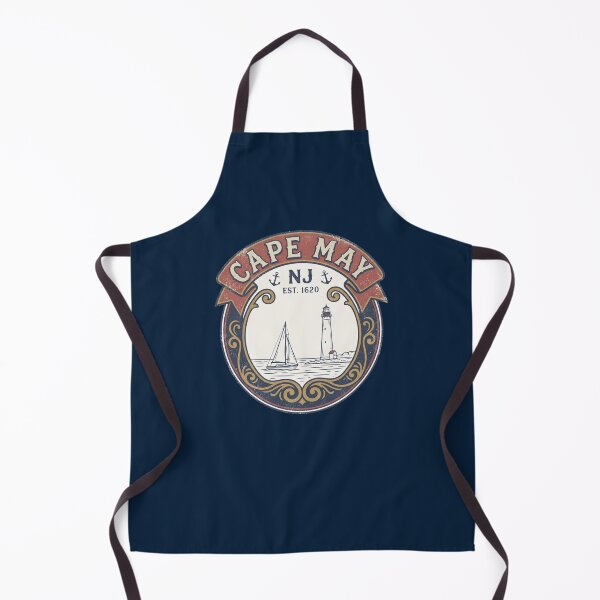 Item preview, Cape May NJ Vintage Beach Coastal Lighthouse Retro New Jersey Shore designed and sold by Milasneeze.