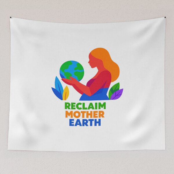 Item preview, Reclaim Mother Earth designed and sold by LuveraxArt.