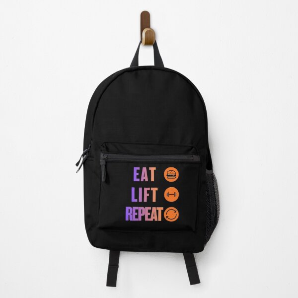 Item preview, Eat Lift Repeat – Gym Lifestyle Workout Motivation designed and sold by DreamLayerStudio.