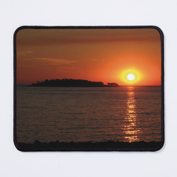 Item preview, Sunset over the Island of St. Catherine in Rovinj, Croatia designed and sold by CheekyChameleon.