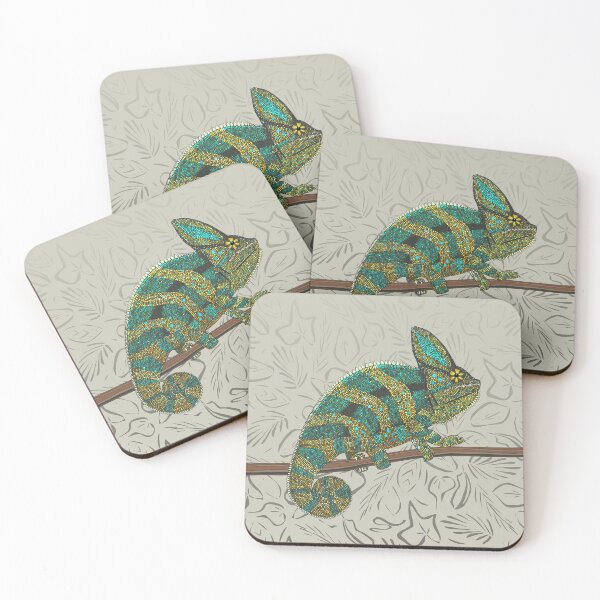 Item preview, veiled chameleon stone designed and sold by scrummy.
