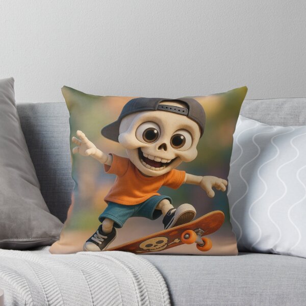 Item preview, Skater Skeleton Boy designed and sold by Sillytoe.