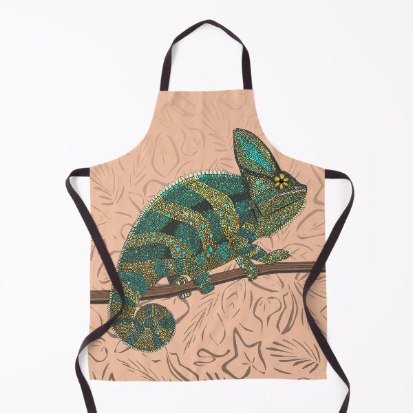 Item preview, veiled chameleon peach designed and sold by scrummy.