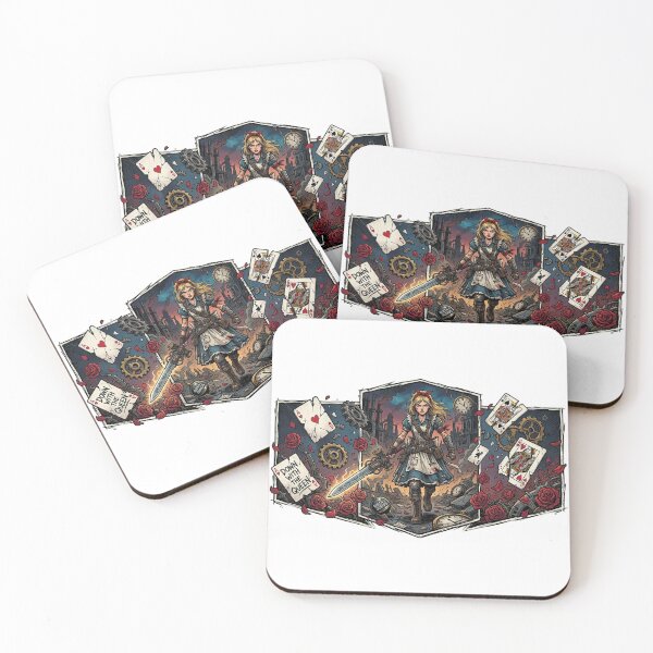 Item preview, Rebel Alice Wonderland Steampunk Comic Art designed and sold by DandoLaTalla.