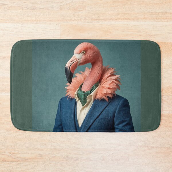 Item preview, flamingo modern art designed and sold by velvetskyco.