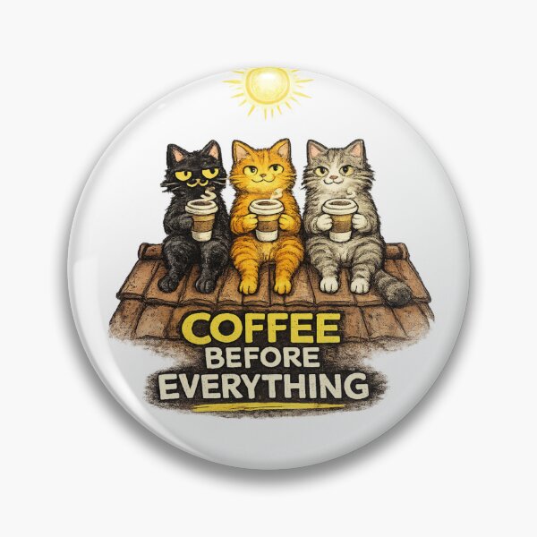 Item preview, Coffee Before Everything designed and sold by IrynaLineArt.