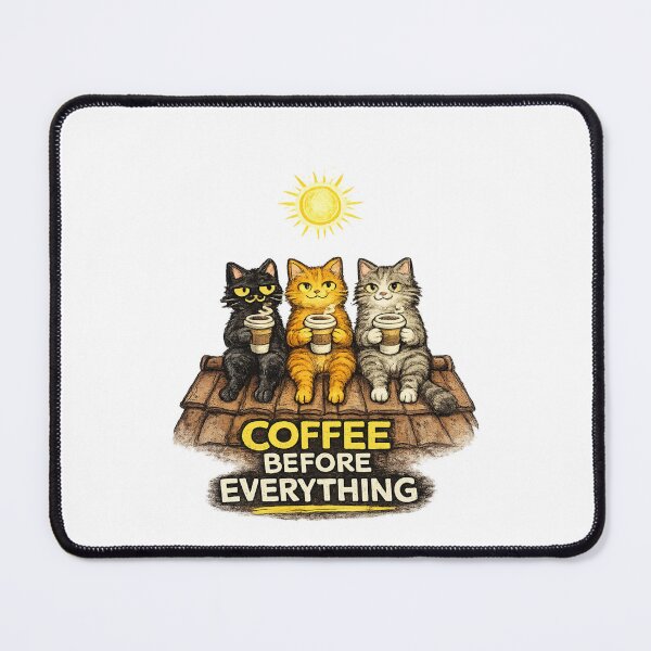Item preview, Coffee Before Everything designed and sold by IrynaLineArt.
