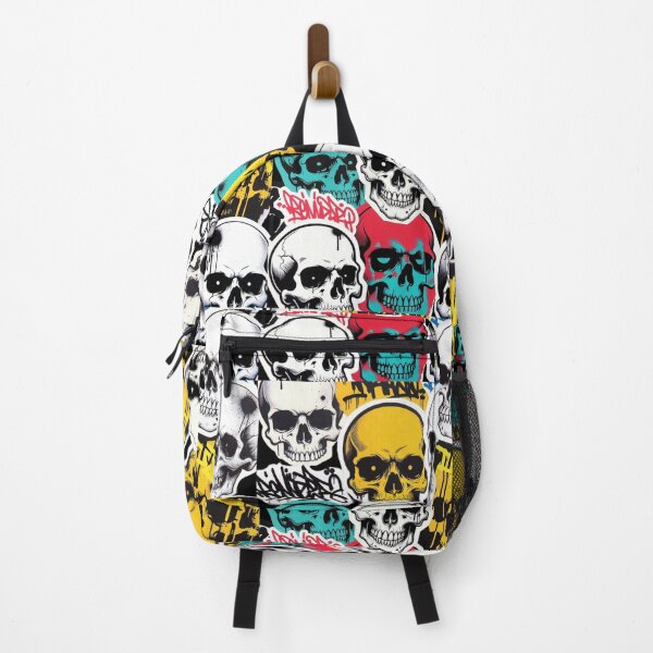 Item preview, GRAFFITI SKULLSTORM designed and sold by ShirtsOfDeath.