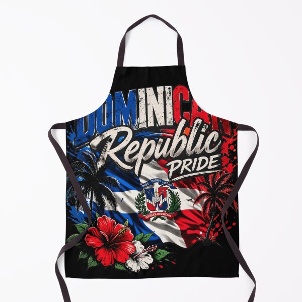 Item preview, Dominican Republic Pride – Bold Flag Tropical Palm Tree Design designed and sold by Wear Sculpt.