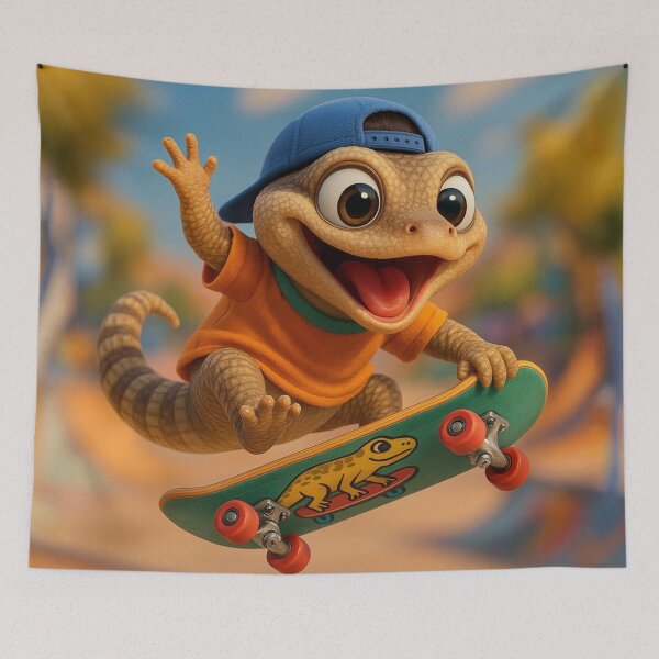 Item preview, Skater Skink Lizard 2 designed and sold by Sillytoe.