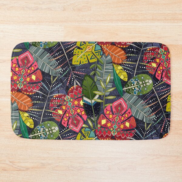 Item preview, boho hojas midnight designed and sold by scrummy.