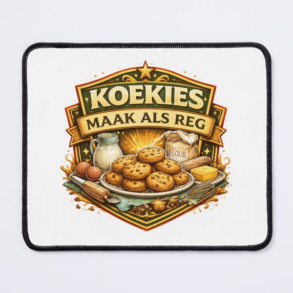 Item preview, Koekies maak als reg designed and sold by Throwing-Corn.