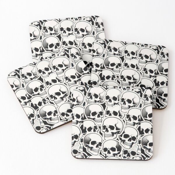 Item preview, MINIMAL SKULLSTORM designed and sold by ShirtsOfDeath.