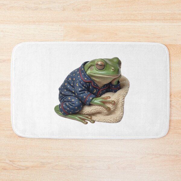 Item preview, Pajama Frog - The Art of Doing Nothing Sleepy Meme designed and sold by Arts Paradise.