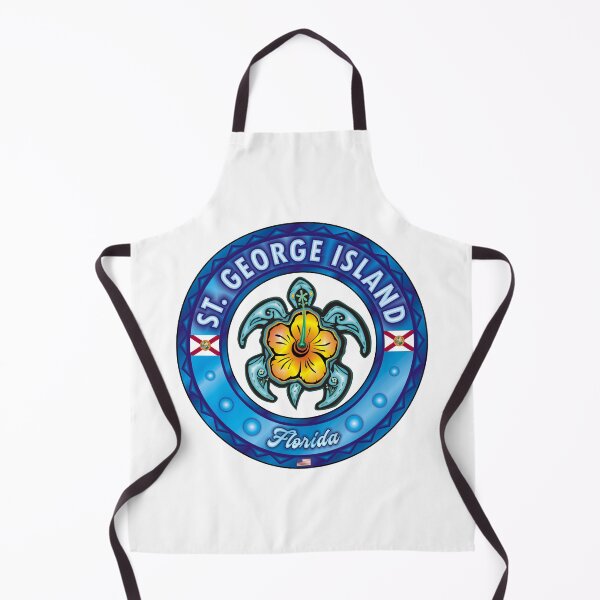 Item preview, St. George Island State Park Florida sea turtle hibiscus designed and sold by studioss76.