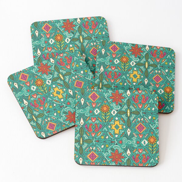 Item preview, zoryana teal designed and sold by scrummy.