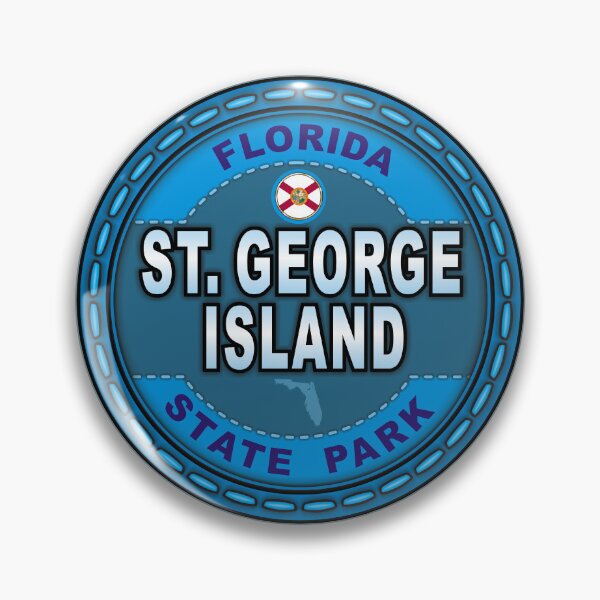 Item preview, St. George Island State Park stitching effect designed and sold by studioss76.