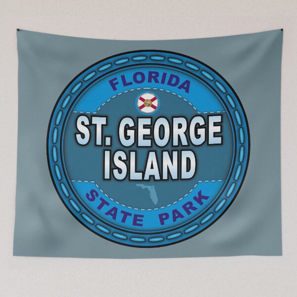 Item preview, St. George Island State Park stitching effect designed and sold by studioss76.