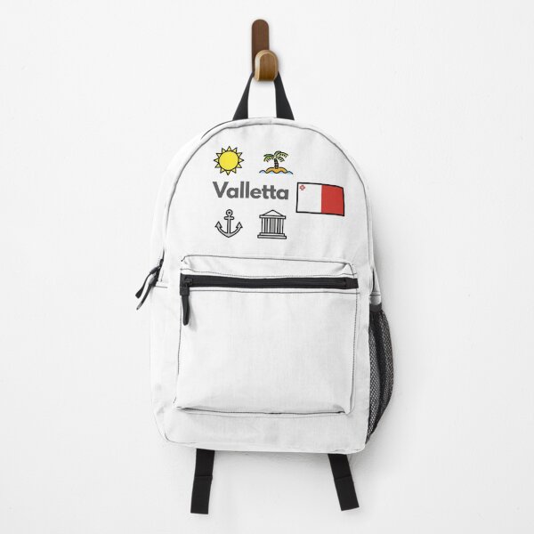 Item preview, Minimalist Valletta City Icons - Malta Travel Souvenir Design designed and sold by iccdesignsshop.