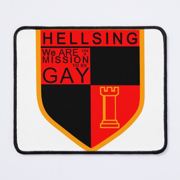Item preview, Hellsing "We are on a mission to be gay" Design designed and sold by girlycards-shop.
