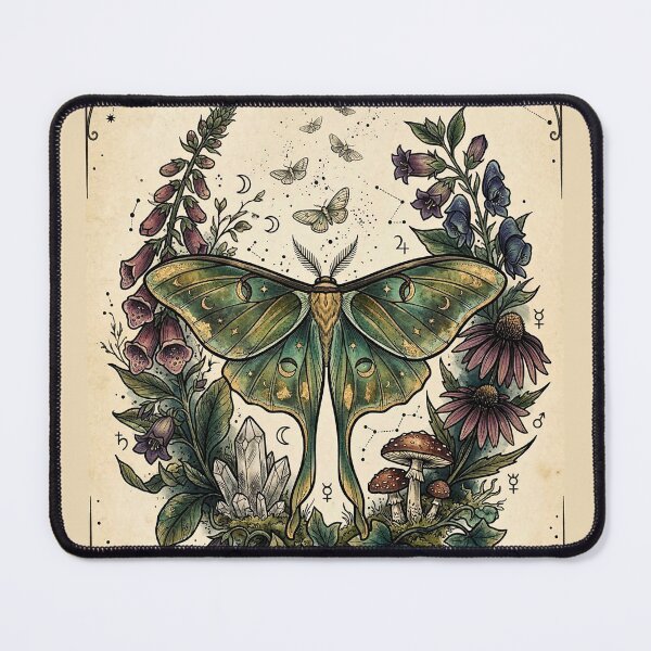 Item preview, The Luna Moth's Night Garden designed and sold by elaemor-art.