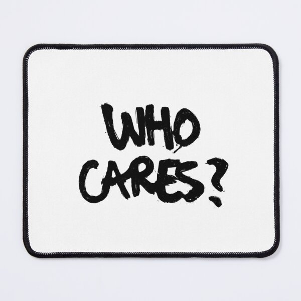 Item preview, Who Cares? - Urban Brush Lettering designed and sold by ModdiesColors.