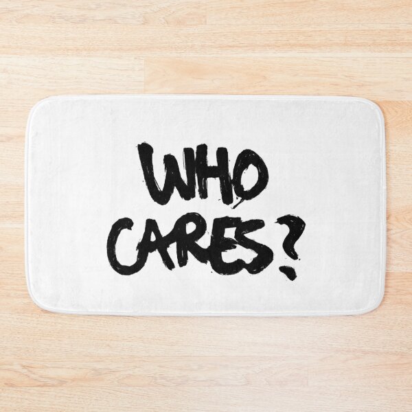 Item preview, Who Cares? - Urban Brush Lettering designed and sold by ModdiesColors.