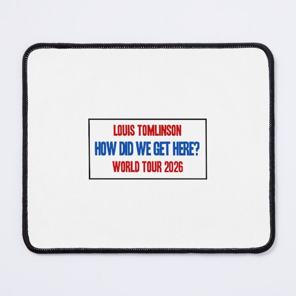 Item preview, How Did We Get Here? World Tour License Plate  designed and sold by madisongolan.