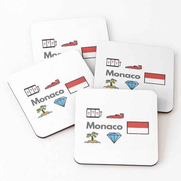 Item preview, Monaco Luxury City Icons - F1 & Casino Travel Design designed and sold by iccdesignsshop.