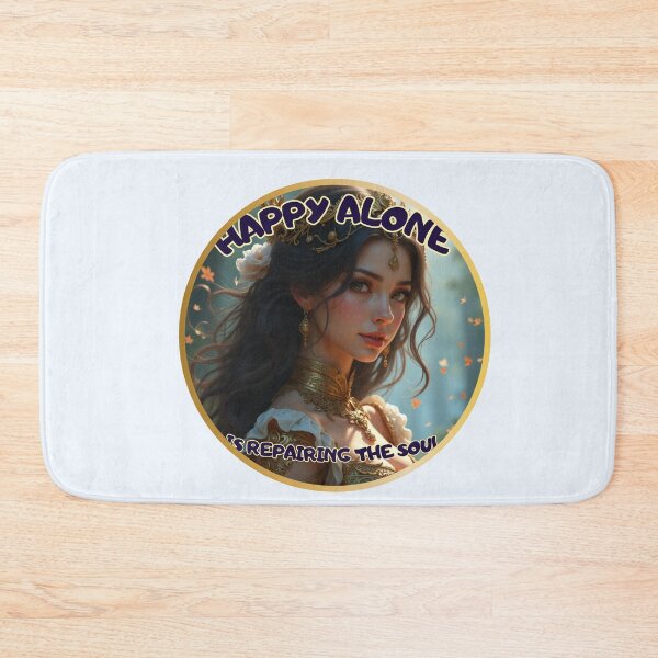 Item preview, Happy Alone - Is Repairing the Soul - Amazing Goddess Art designed and sold by PriyaMagic.