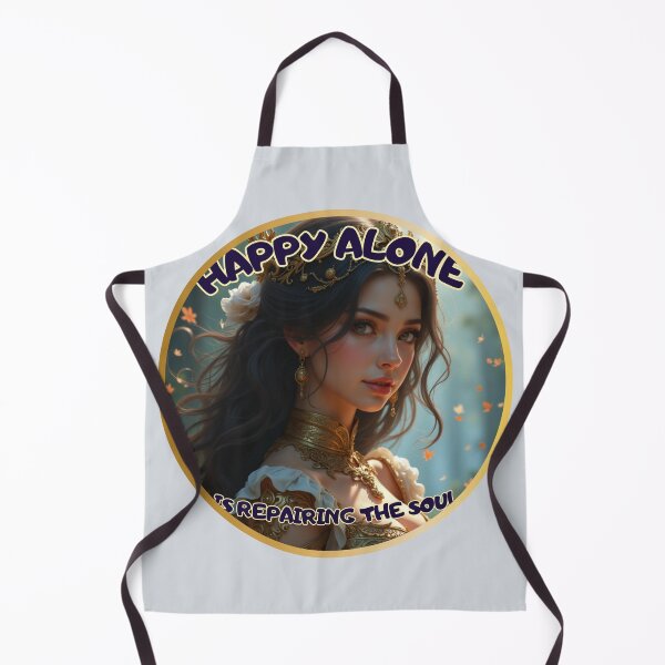 Item preview, Happy Alone - Is Repairing the Soul - Amazing Goddess Art designed and sold by PriyaMagic.