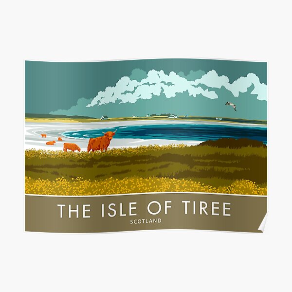 The Isle of Tiree, Scotland Poster
