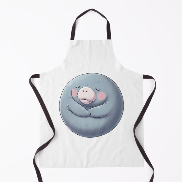 Item preview, Kawaii Round Manatee designed and sold by Teeny Quities.