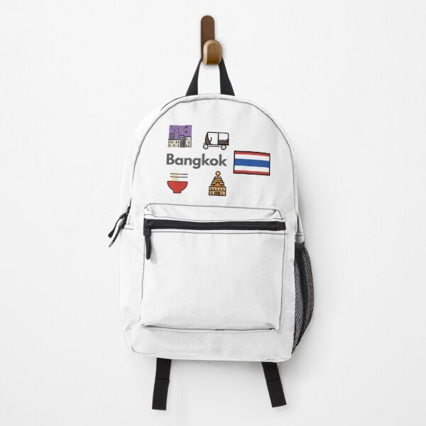 Item preview, Bangkok City Icons - Thailand Street Food & Tuk Tuk Travel Design designed and sold by iccdesignsshop.