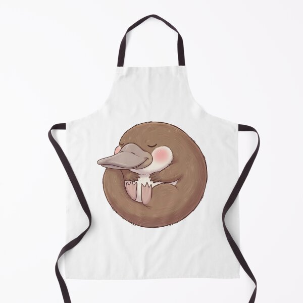 Item preview, Kawaii Round Brown Platypus designed and sold by Teeny Quities.
