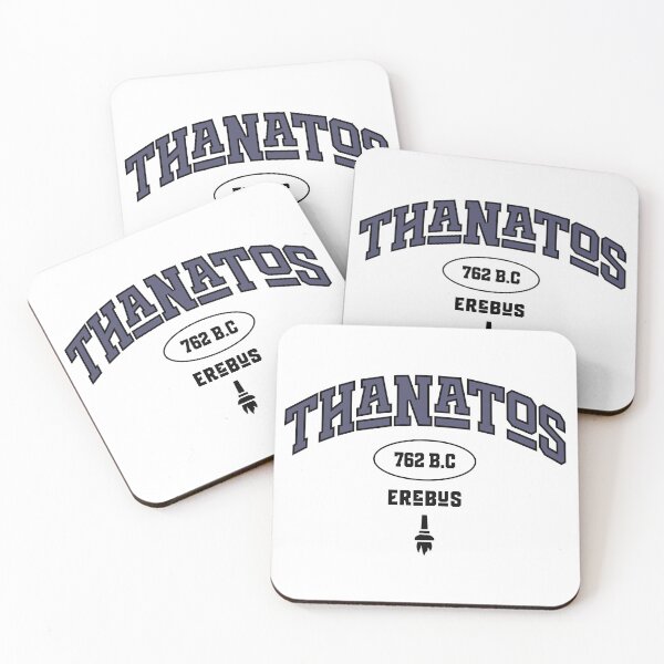 Item preview, Thanatos Vintage Collegiate Greek God Mythology Print designed and sold by ShopStellar.