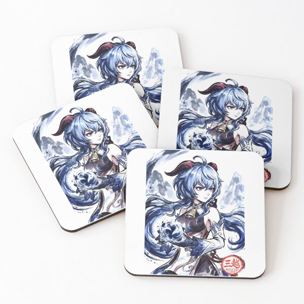 Item preview, Ganyu Sumi-e designed and sold by Mitsugoshi.