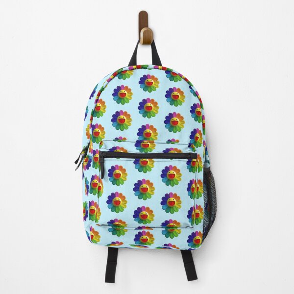 Item preview, Colorful flower with a happy smile in 3D style designed and sold by YChangShop.