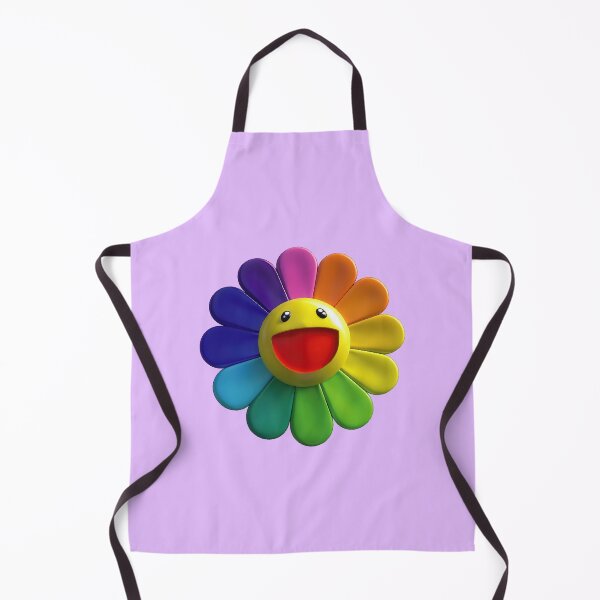 Item preview, Colorful flower with a happy smile in 3D style designed and sold by YChangShop.
