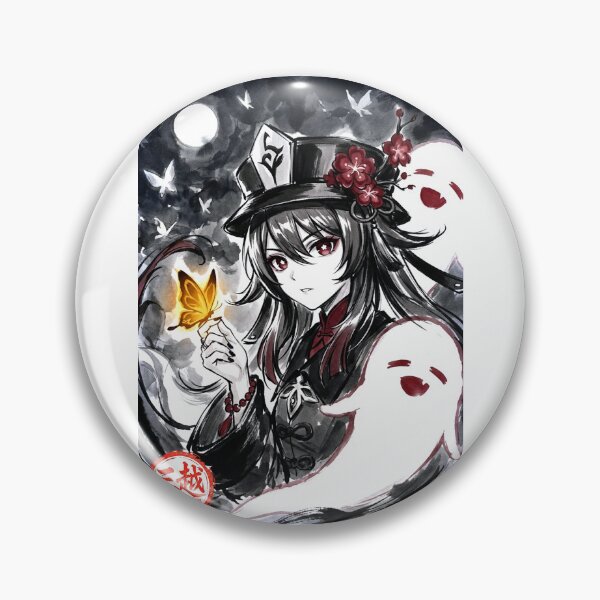 Item preview, Hu Tao Sumi-e designed and sold by Mitsugoshi.