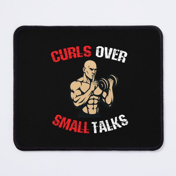 Item preview, Curls Over Small Talks designed and sold by TheFineShirt.