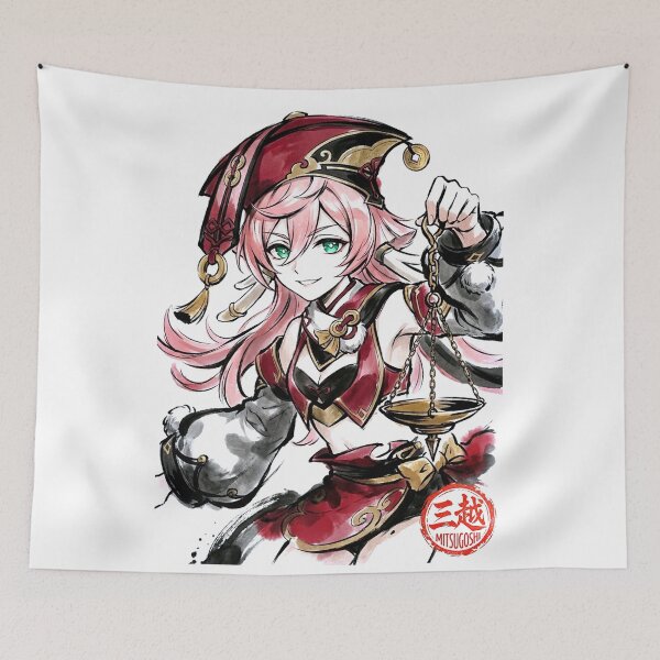 Item preview, Yanfei Sumi-e designed and sold by Mitsugoshi.