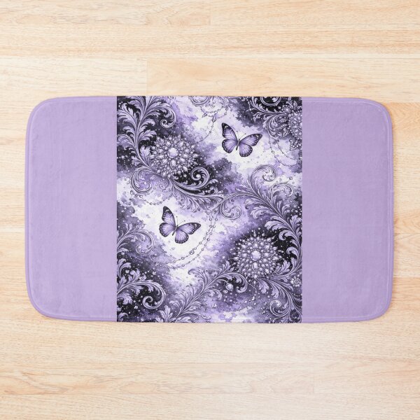 Item preview, Matte Purple Butterflies & Watercolors designed and sold by DesignsByPrnces.